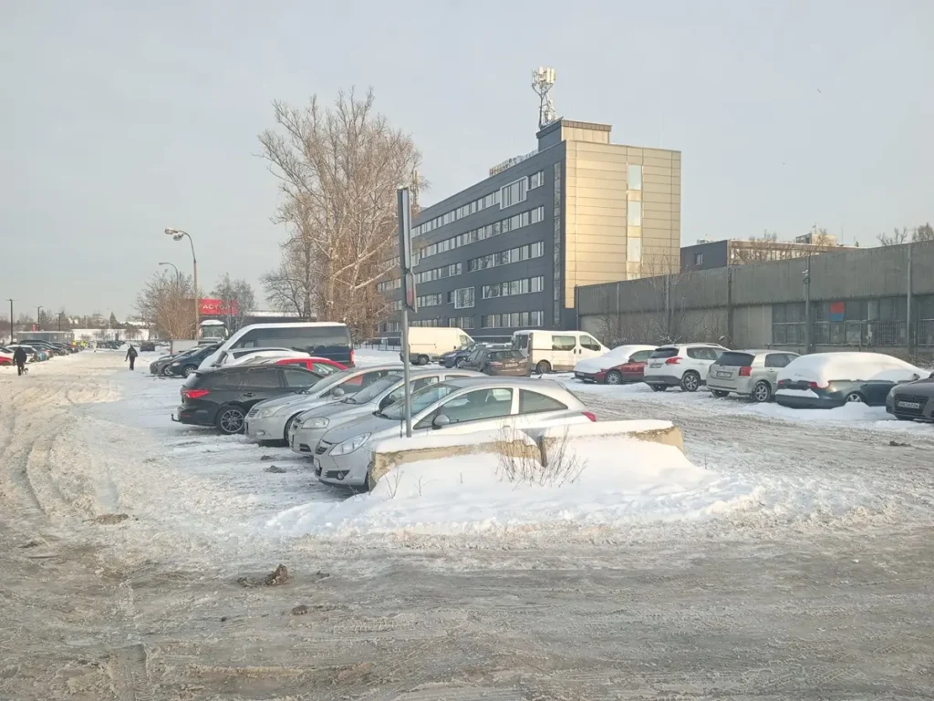 Niebieska strefa parking