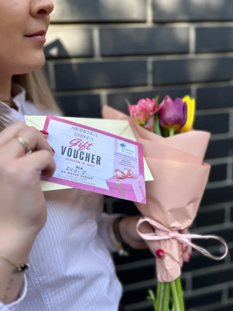 Voucher na masaż Kobido Niebieska Strefa